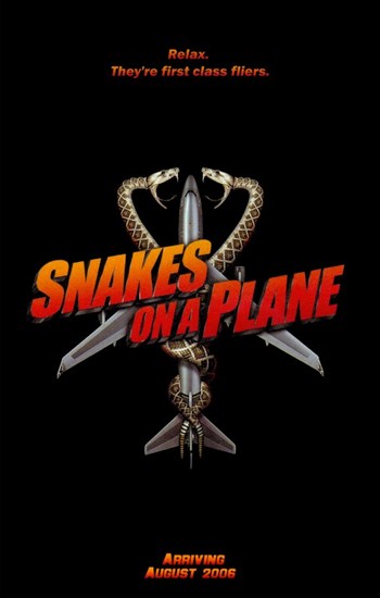 Snakes on a Plane Movie Poster - 11 x 17 in.