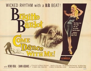 Come Dance with Me Movie Poster - 17 x 11 in.
