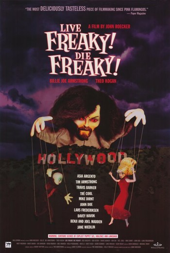 Live Freaky Die Freaky Movie Poster - 11 x 17 in.