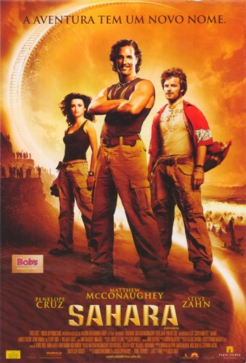 Sahara Movie Poster - 11 x 17 in.