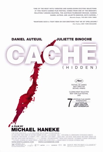 Cache Movie Poster - 11 x 17 in.