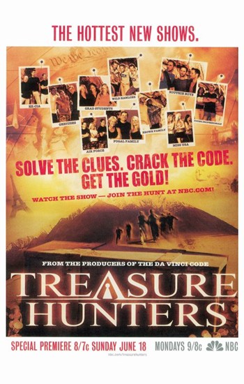 Treasure Hunters Movie Poster - 11 x 17 in.