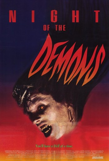 MOV374798 Night of the Demons Movie Poster - 11 x 17 in.
