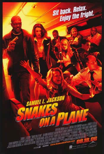 Snakes on a Plane Movie Poster - 11 x 17 in.