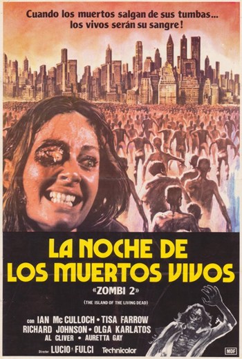 MOV375669 Zombie Movie Poster - 11 x 17 in.