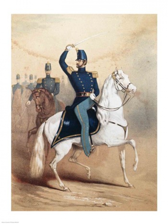 Cover of A Music Song Sheet for The Boston Light Dragoons Poster Print - 18 x 24 in.