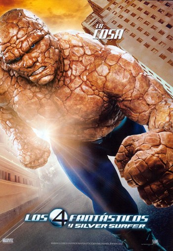 Fantastic Four Rise of the Silver Surfer Movie Poster - 11 x 17 in.