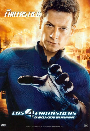 Fantastic Four Rise of the Silver Surfer Movie Poster - 11 x 17 in.
