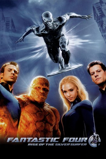 Fantastic Four Rise of the Silver Surfer Movie Poster - 11 x 17 in.