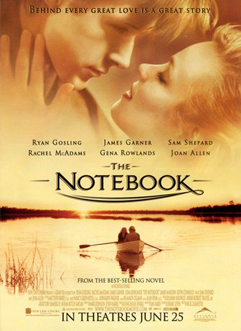 The Notebook Movie Poster - 11 x 17 in.