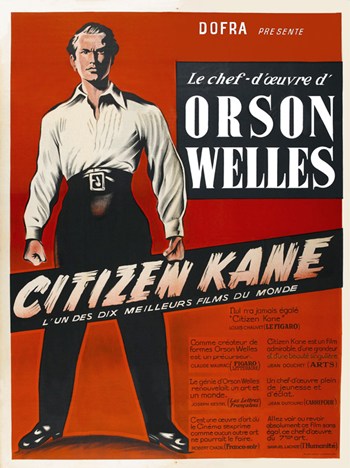 Citizen Kane Movie Poster - 11 x 17 in.