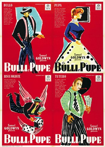 Guys & Dolls Movie Poster - 11 x 17 in.