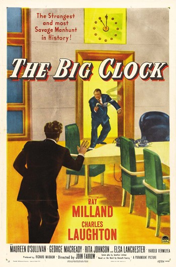 The Big Clock Movie Poster - 11 x 17 in.