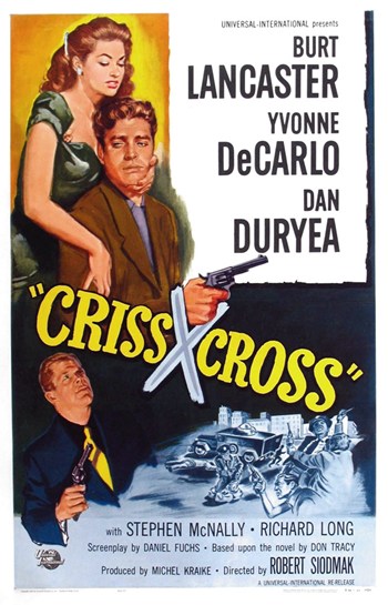 Criss Cross Movie Poster - 11 x 17 in.