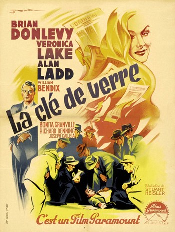 Glass Key Movie Poster - 11 x 17 in.
