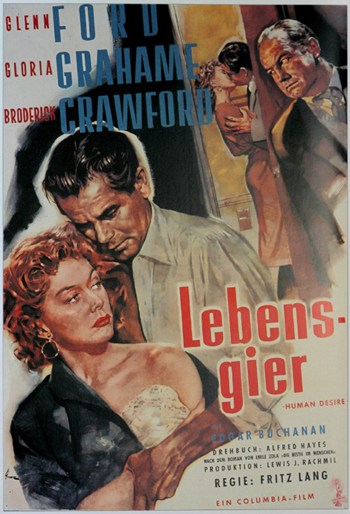 Human Desire Movie Poster - 11 x 17 in.