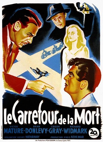 MOV416112 The Kiss of Death Movie Poster - 11 x 17 in.