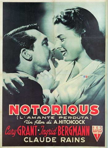 Notorious Movie Poster - 11 x 17 in.
