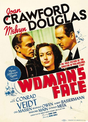 A Womans Face Movie Poster - 11 x 17 in.