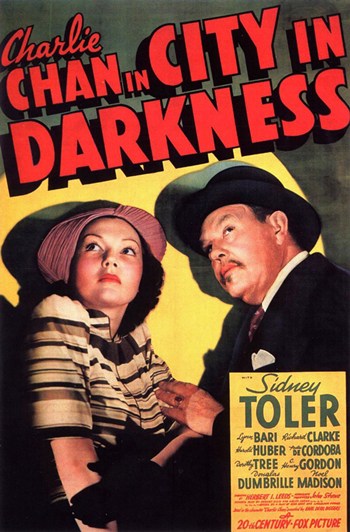 Charlie Chan in City in Darkness Movie Poster  11 x 17 in