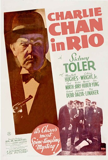 MOV416689 Charlie Chan in Rio Movie Poster  11 x 17 in