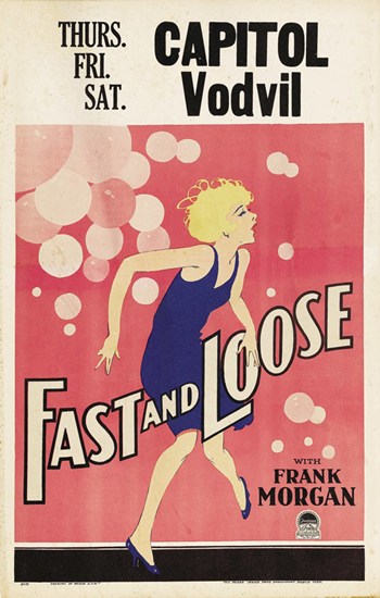 Fast & Loose Movie Poster - 11 x 17 in.