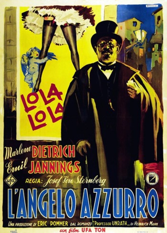 Blue Angel Movie Poster - 11 x 17 in.