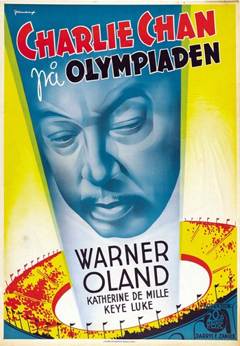 Charlie Chan at the Olympics Movie Poster  11 x 17 in