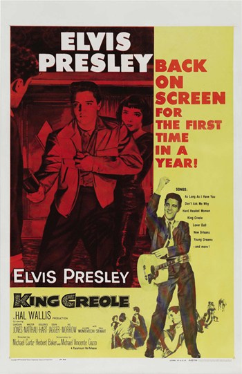 King Creole Movie Poster - 11 x 17 in.
