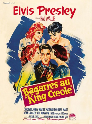 King Creole Movie Poster - 11 x 17 in.