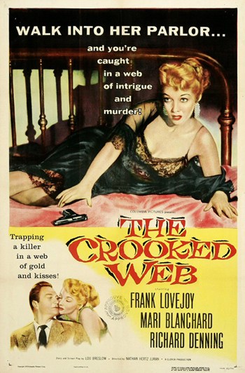The Crooked Web Movie Poster - 11 x 17 in.