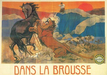 Dans La Brousse Movie Poster - 17 x 11 in.