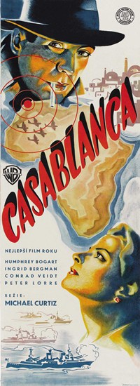 MOV417325 Casablanca Movie Poster - 11 x 17 in -  Posterazzi