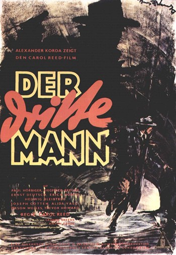 The Third Man Movie Poster - 11 x 17 in.