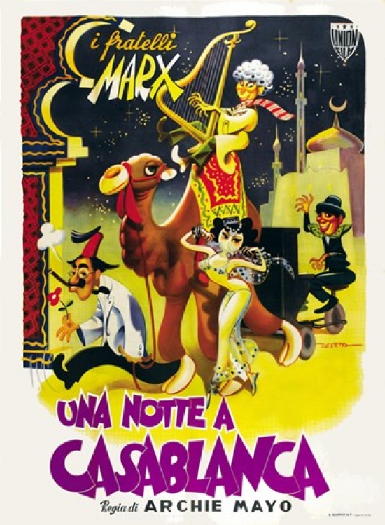 MOV417390 Night in Casablanca Movie Poster - 11 x 17 in -  Posterazzi