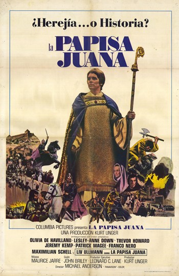 Pope Joan Movie Poster - 11 x 17 in.