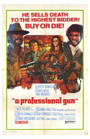 The Mercenary Movie Poster - 11 x 17 in.