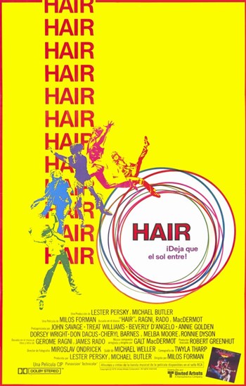 Hair Movie Poster - 11 x 17 in.