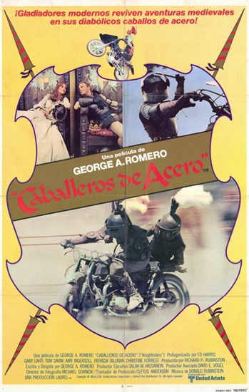 Knightriders Movie Poster - 11 x 17 in.