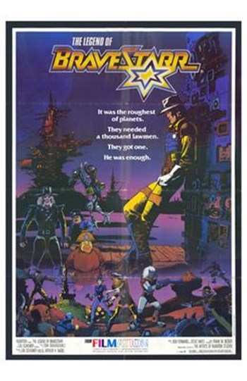 MOV228255 The Legend of Bravestarr Movie Poster - 11 x 17 in.