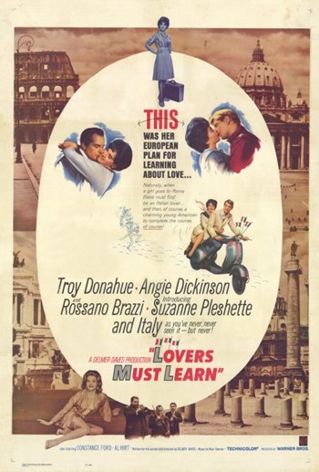 Rome Adventure Movie Poster - 11 x 17 in.
