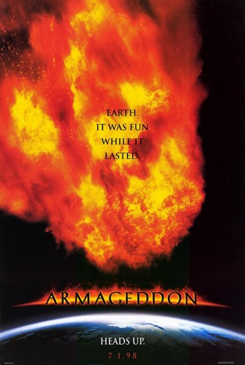 Armageddon Movie Poster - 11 x 17 in.