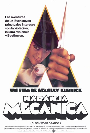 Clockwork Orange Movie Poster - 11 x 17 in.