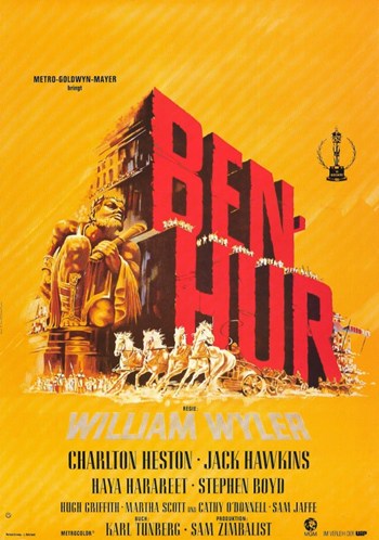 Ben Hur Movie Poster - 11 x 17 in.