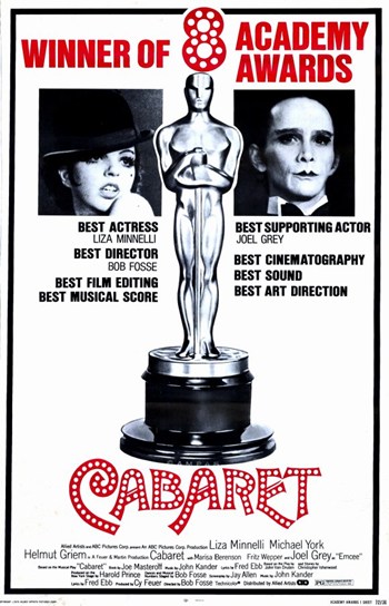 Cabaret Movie Poster - 11 x 17 in.