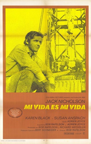 Five Easy Pieces Movie Poster - 11 x 17 in.