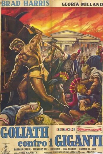 MOV228551 Goliath & the Giants Movie Poster - 11 x 17 in.