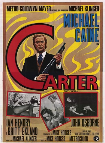 Get Carter Movie Poster - 11 x 17 in.