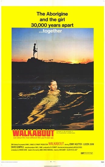 Walkabout Movie Poster - 11 x 17 in.