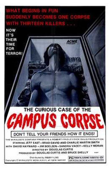 MOV230390 Curious Case of the Campus Corpse Movie Poster - 11 x 17 in.